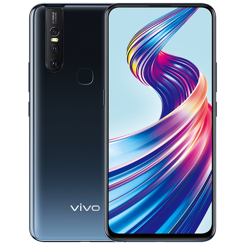 vivo S1 冰原黑 6GB+128GB 2480万AI高清自拍 超广角后置三摄拍照手机 移动联通电信全网通4G手机