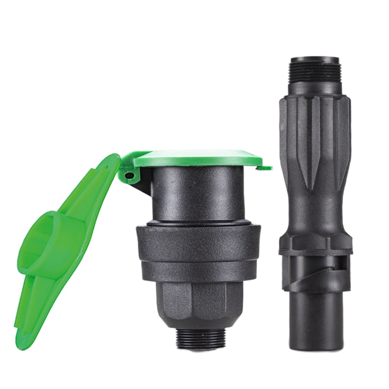 1寸取水地插园林快速取水阀绿化取水器地插小区草坪水管接水接头钥匙杆