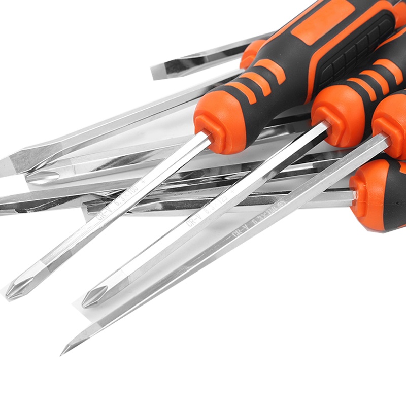 华丰巨箭 国际款穿心柄螺丝批HF-8715583G 8*300一字/2支