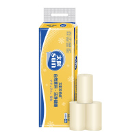 太阳 本色卷纸4层70g12卷卷无芯卷纸卫生纸批发家用厕纸