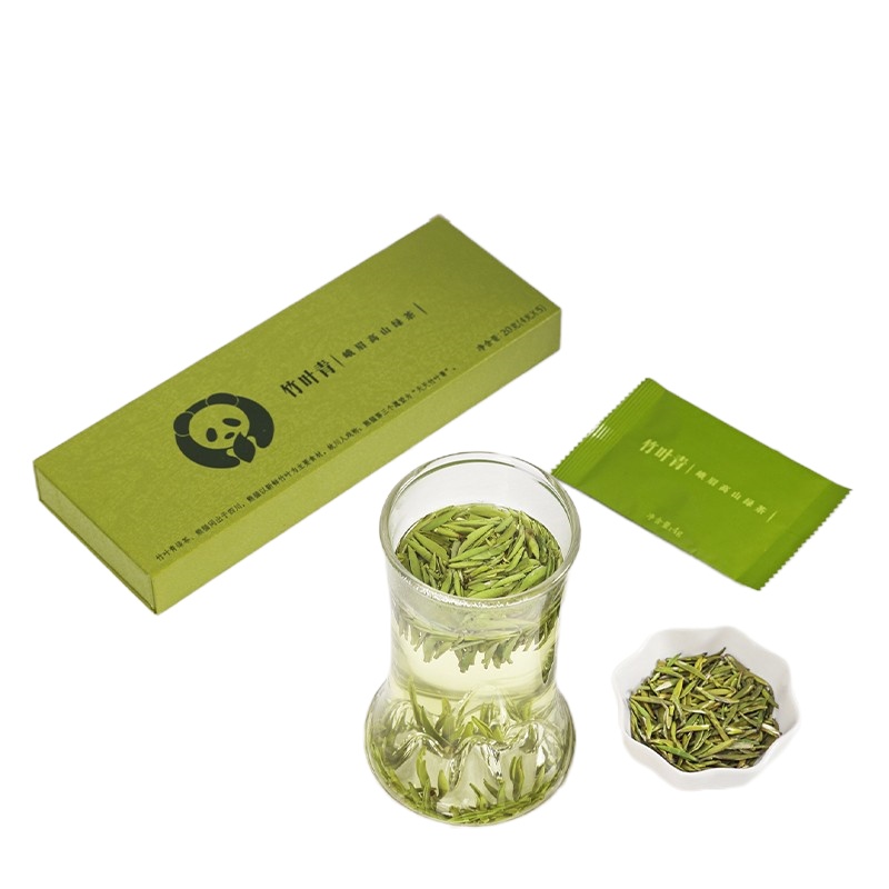 竹叶青(ZHUYEQING)春茶(特级)品味峨眉高山绿茶20g
