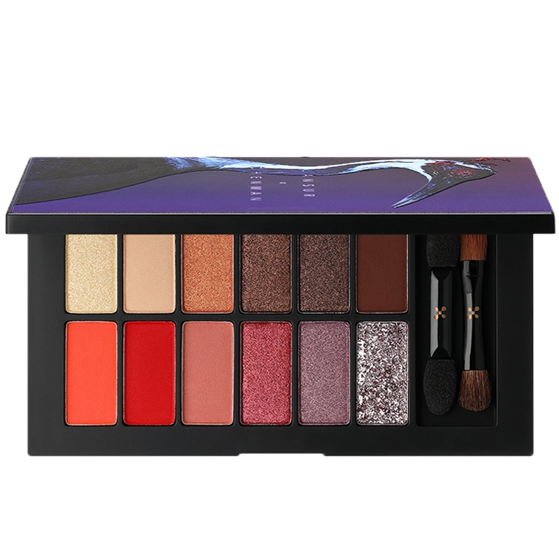 兰瑟恒妆持色炫耀眼影盘12色网红眼影闪粉大理石故宫大地色亮片眼影单色独角兽