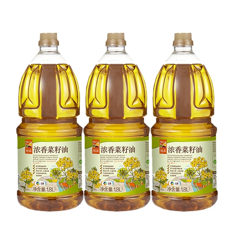 悠采 浓香菜籽油1.8L