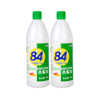 500g2瓶 84消毒液家用消毒水宠物地板消毒衣物漂白水去渍清异味批