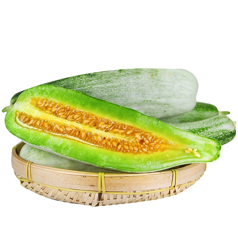 [现摘现发]陕西阎良甜瓜 果肉脆嫩 果汁蜜甜 香瓜 应季水果 果园直发