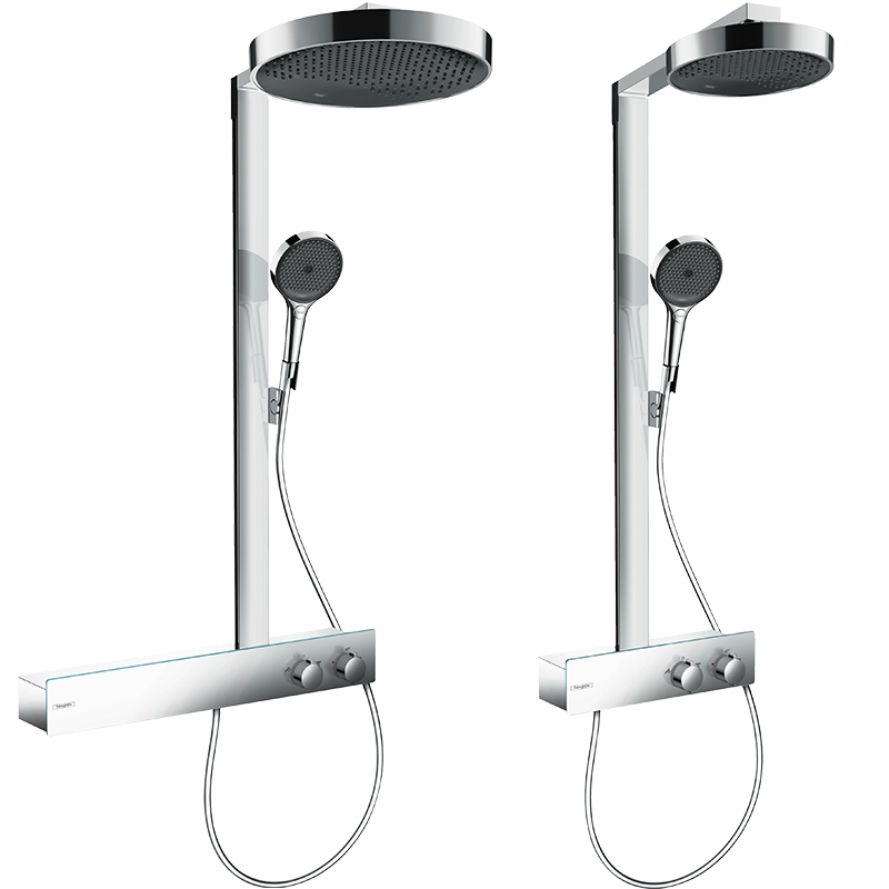 汉斯格雅hansgrohe 境雨rainfinity250/360智能恒温龙头家用卫浴淋浴花洒套装节水喷头大顶喷