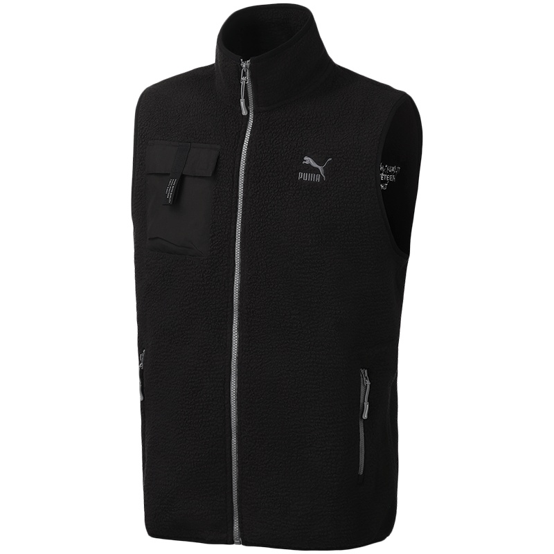 PUMA彪马男装运动服休闲保暖马甲背心外套596728