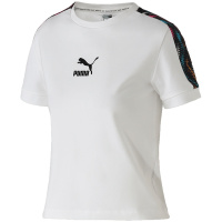 【自营】PUMA彪马女装夏季运动服圆领LOGO短袖跑步健身T恤579512