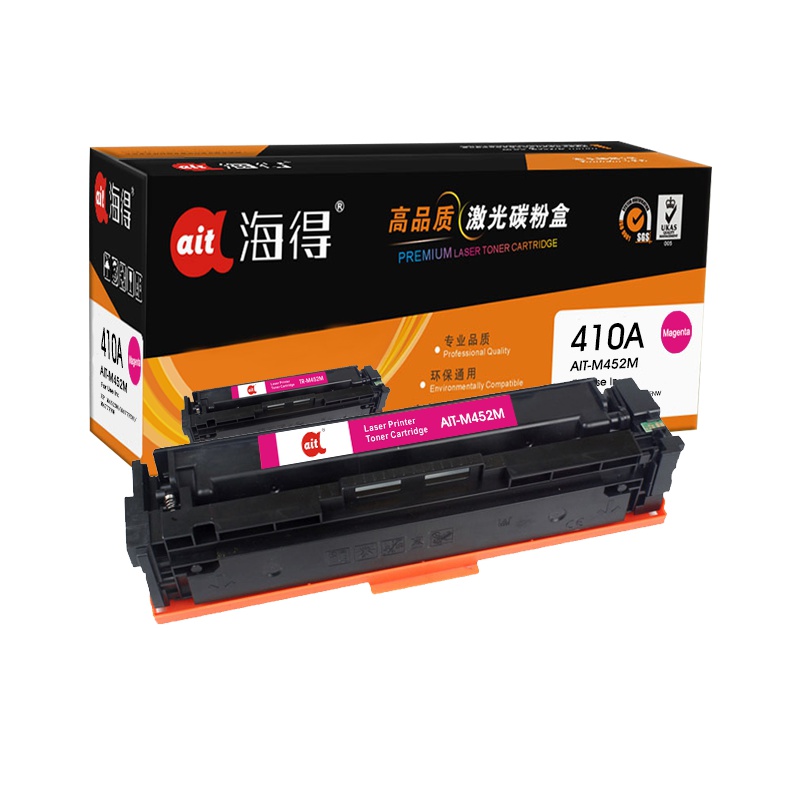 Ait海得 CF413A硒鼓 专业版 AIT-M452M红色 410A适用惠普HP LaserJet Pro M452