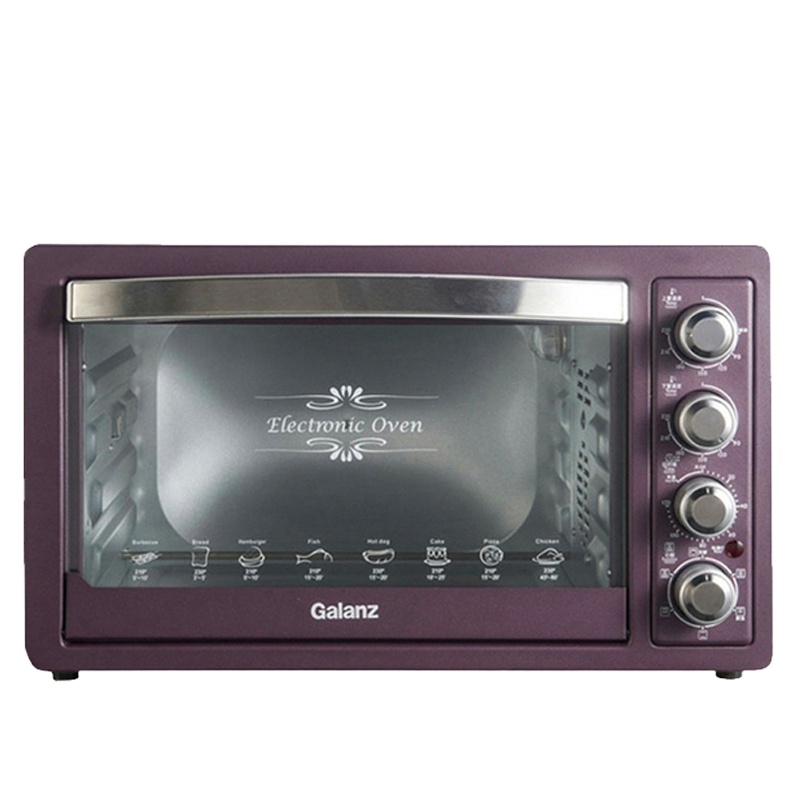 格兰仕(Galanz)h电烤箱 K1T 上下管 控温 热风循环 32L 低温发酵 旋转带烤叉 电烤炉