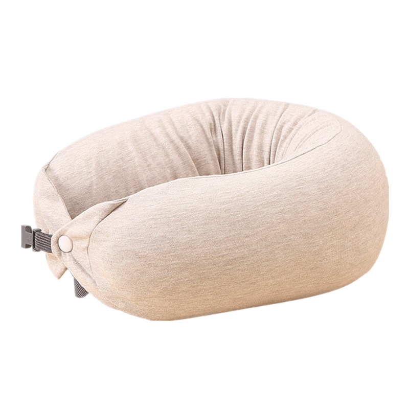 金橡树泰国天然乳胶颗粒U型枕旅行飞机抱枕多用午休护颈u形腰枕头