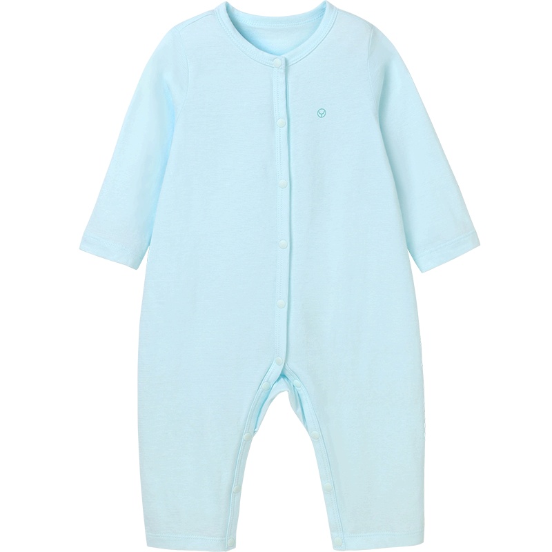 英氏婴儿连体衣 男女宝纯棉对襟哈衣春夏新品184B0333