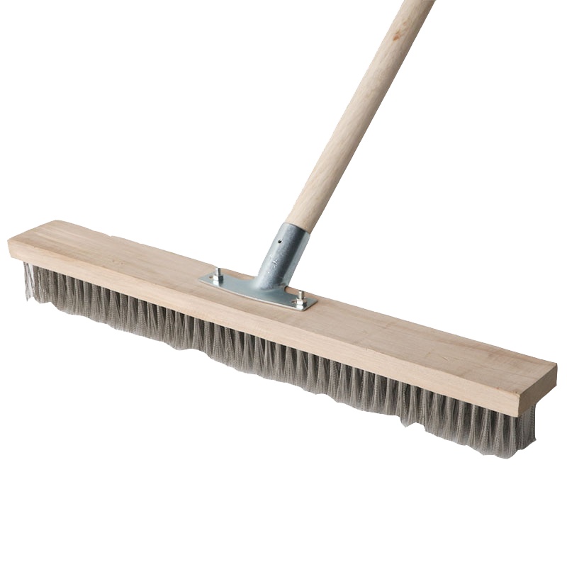 工霸（GONGBA）长柄不锈钢丝刷地板刷50cm不锈钢刷子