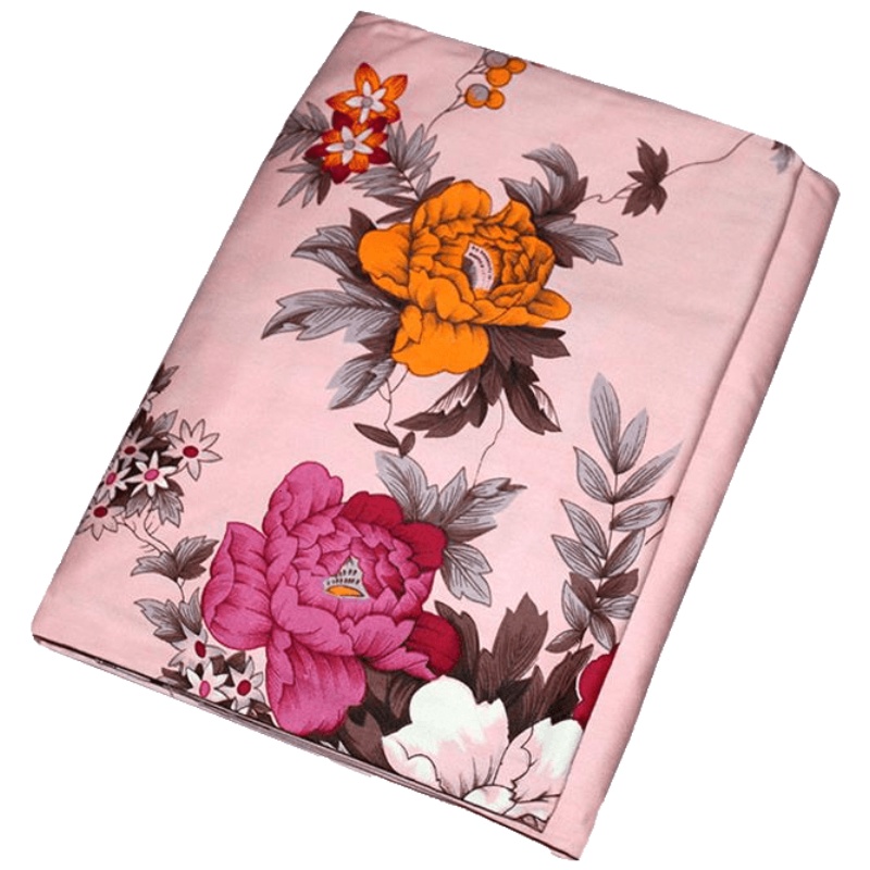 美帮汇棉斜纹老式床单加厚国民被单上海传统床单 单双人单件印花