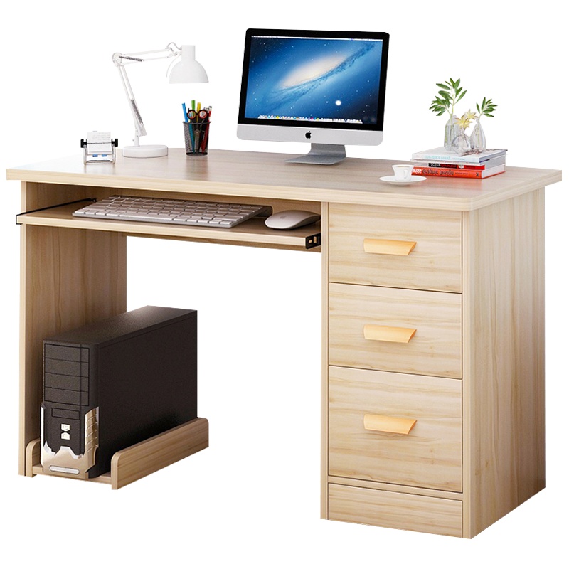 电脑桌台式桌家用简约书桌经济型办公桌古达卧室简易小桌子学生写字桌