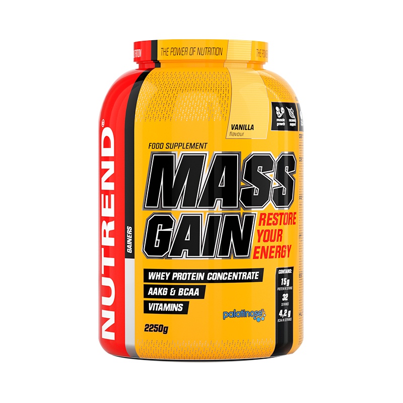 Nutrend诺特兰德MG增健肌粉营养乳清蛋白质营养粉健身男女瘦身增重5磅香草味