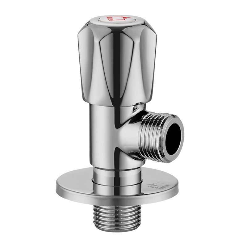 潜水艇角阀全铜冷热通用龙头马桶花洒进水软管通用三角阀 F007