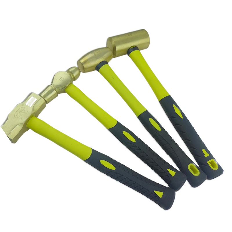 铜质 防爆圆头锤铜锤子 3磅/1.35Kg/3P装柄