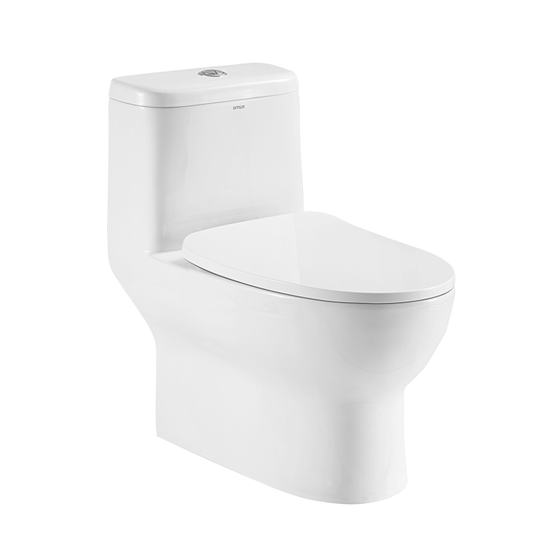 安华(ANNWA)坐厕小户型抽水马桶家用虹吸式节水坐便器防臭座便器300/400MM坑距NL107