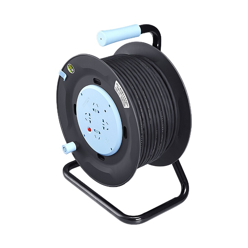 公牛(BULL)GN-804 50M1.5平方 卷线盘/工程接线/移动电缆电线盘/ 50米/盘 按个销售 (H)