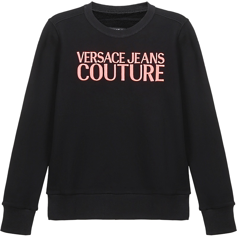 VERSACE JEANS COUTURE 范思哲 女士 棉质圆领长袖卫衣运动衫 B6HZA7TZ 30318