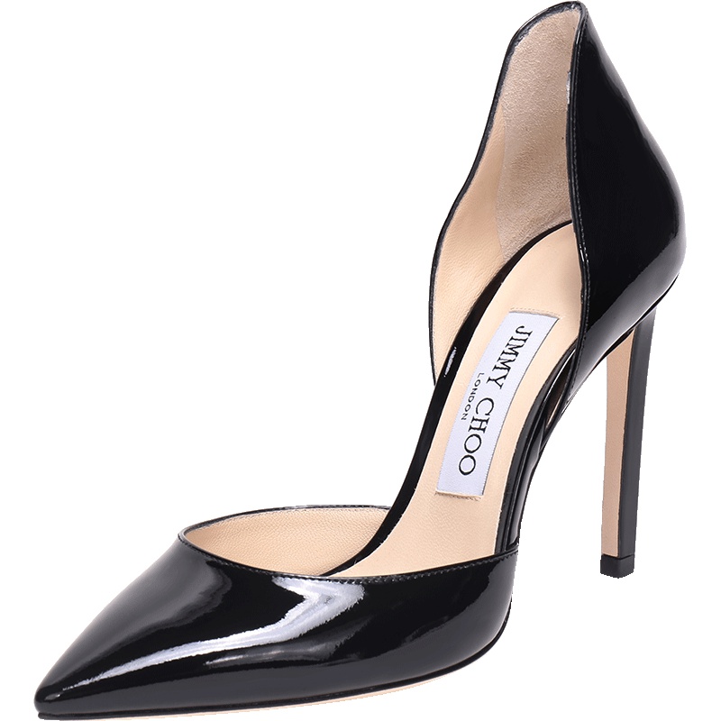 Jimmy Choo 周仰杰 女士漆皮高跟鞋 LIZ 100 PAT 181