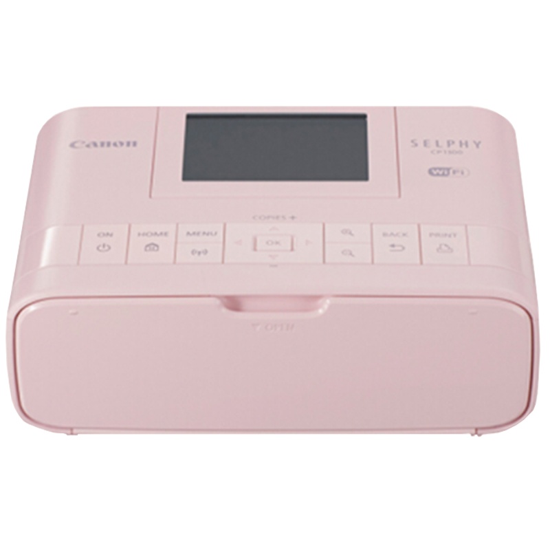 佳能(Canon)cp1300便携式手机照片打印机 家用小型WiFi专业照片热敏打印机CP1200升级版 黑色 标准配置