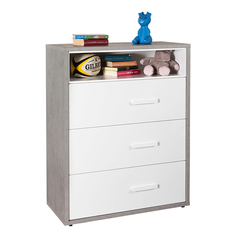 康铂萨 意大利进口储物柜 带门储物柜自由组合简易柜子省空间落地藏储柜现代简约客厅置物柜收纳柜子