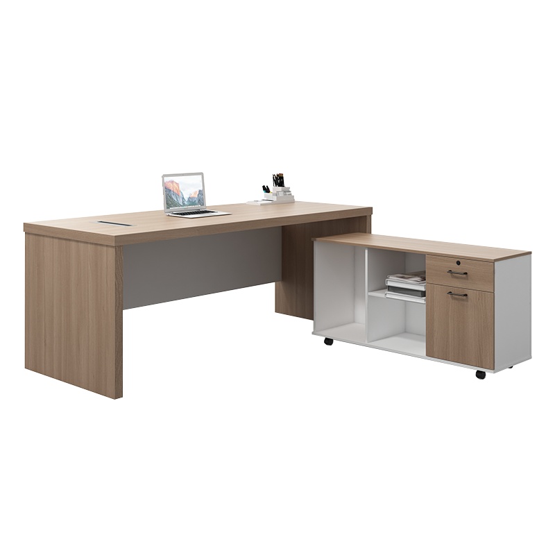 匡大办公桌 现代简约主管桌 1.6米板式班台桌 KDT-FD688A-16