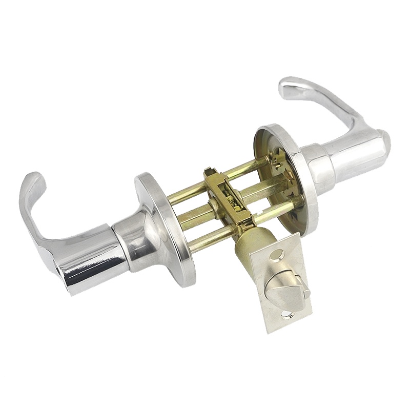 三杆锁执手锁球形CIAA卫生间门锁具_钢塑铝合金门锁室内_卧室