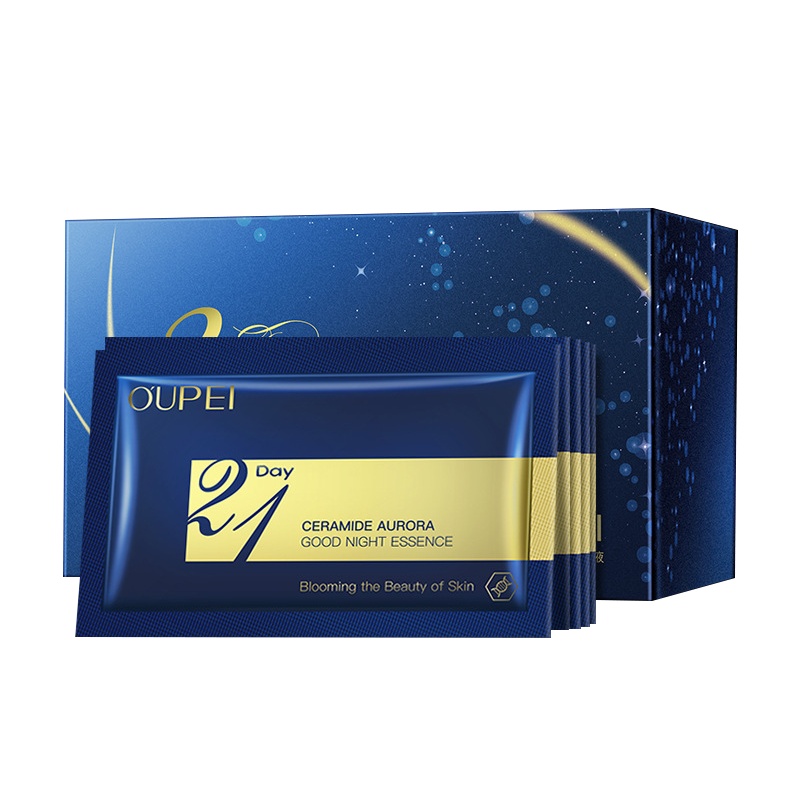 O'KADY 欧佩 21天晚安面部精华液原液 补水保湿 夜间提亮肤色收缩毛孔修护肌底