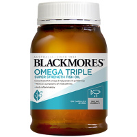 Blackmores 澳佳宝 三倍高浓缩鱼油软胶囊150粒/瓶 含Omega3DHA EPA无腥味 澳洲进口