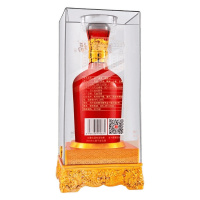金六福酒 高度浓香型白酒 50度 商务婚庆用酒 N20 500ml*6 轻奢礼盒版