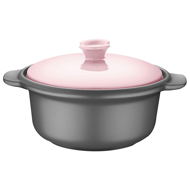 苏泊尔(SUPOR)新陶养生煲•怡悦系列•浅汤煲 2.5L进口矿石陶瓷煲冷热交替 EB25CT01-R 2.5L