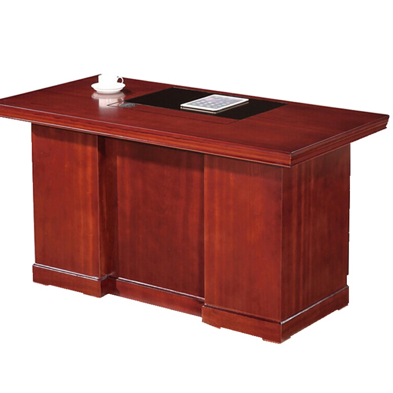 欧宝美电脑桌贴木皮经理桌电脑桌老板桌油漆桌