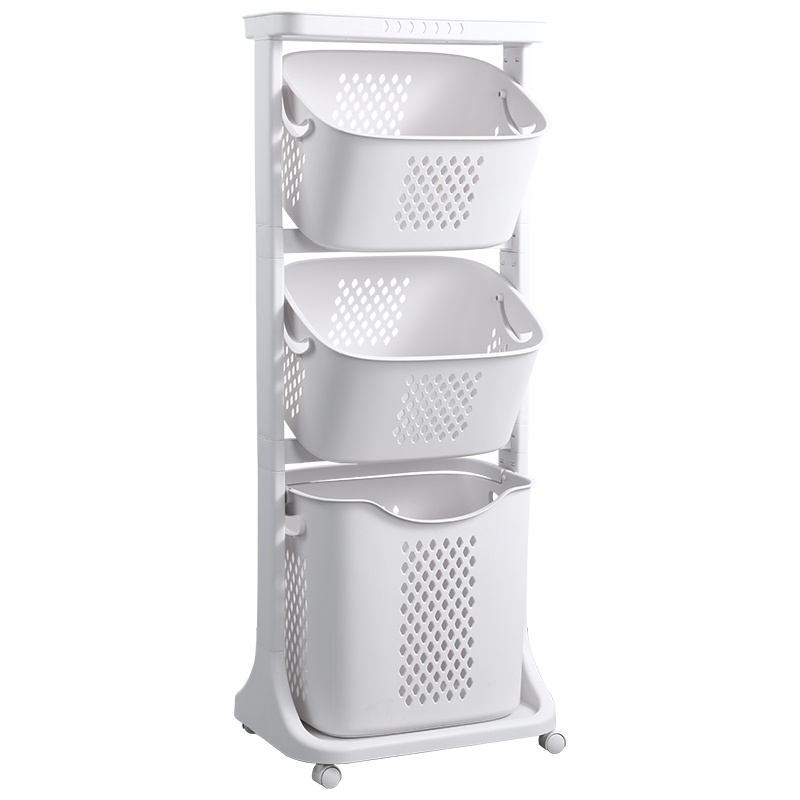 卫生间脏衣篮置物架子多层家用浴室厕所洗衣篮洗手间收纳用品大全