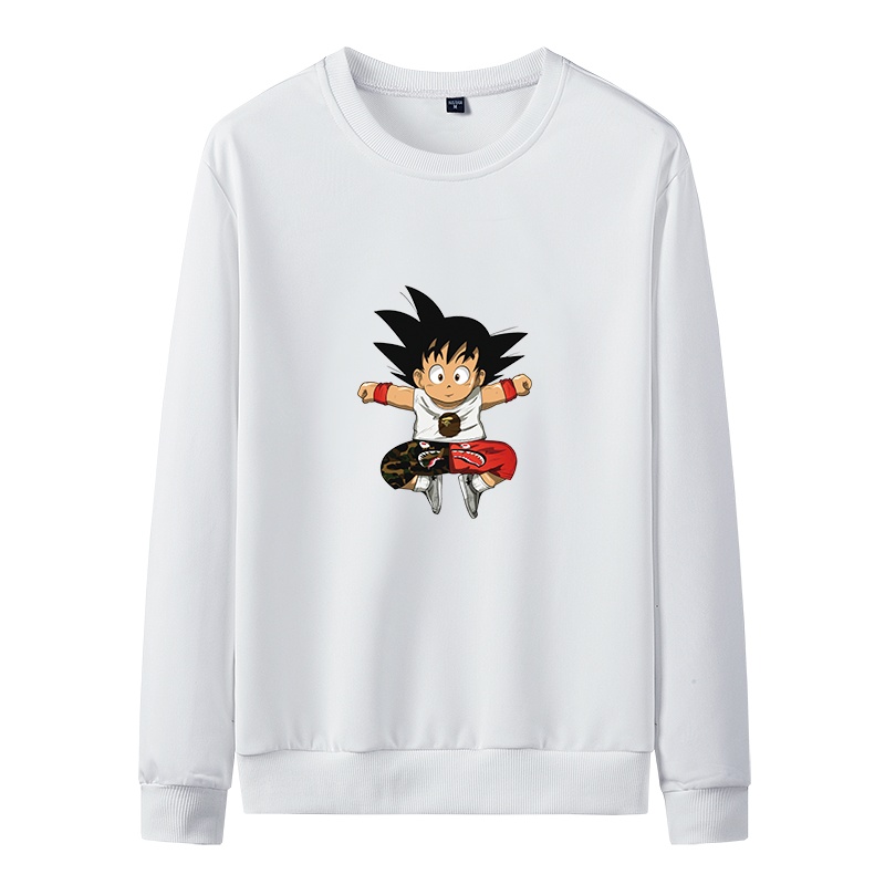 俞兆林(YUZHAOLIN)男装春秋男士长袖动漫卫衣青年时尚休闲圆领套头外套男