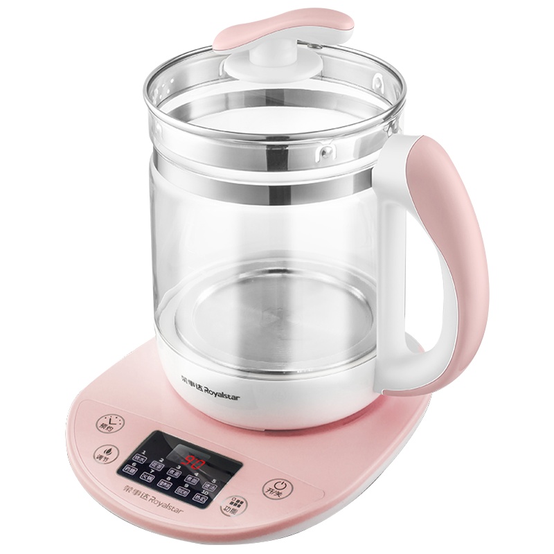 荣事达(Royalstar)养生壶1.5L YSH1591多功能电热水壶高硼硅玻璃壶触控式煎药壶花茶器煲茶壶烧水壶