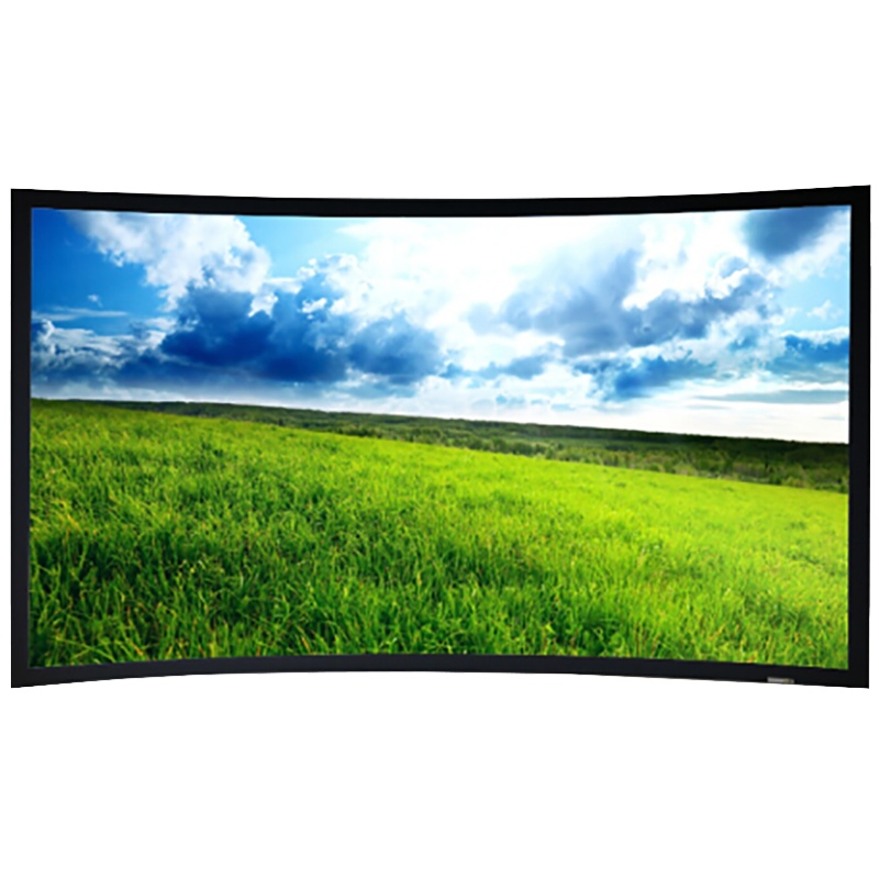 经科JK弧形画框投影幕布中边框N4-AT/CW1透声幕白幕92寸16:9