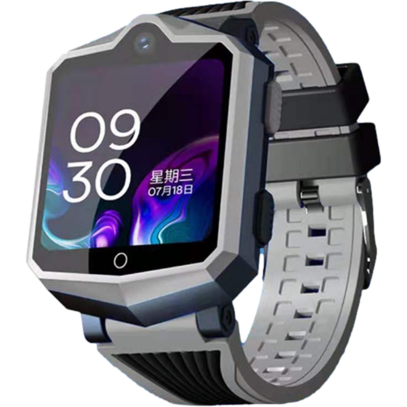 智能手表儿童电话手表4G全网通多功能防水防摔运动学生定位心率监测超长待机跑步蓝牙手环男孩女适用华为手机