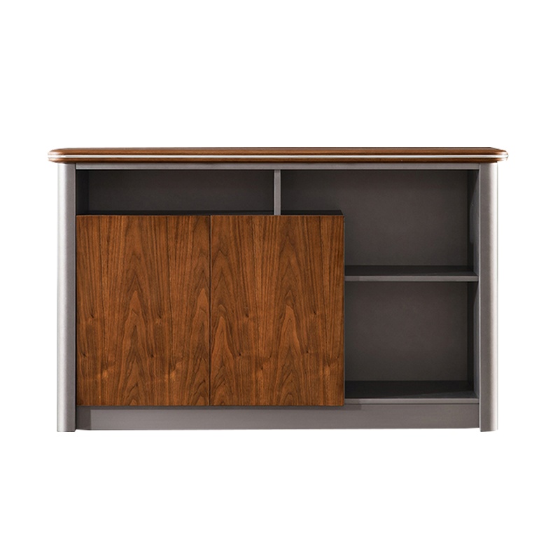 鑫金虎 文件柜资料柜茶水柜办公室矮柜子置物柜隔断地柜木质餐边柜靠墙客厅储物收纳柜