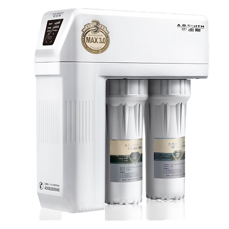 史密斯(A.O.Smith)家用净水器 MAX3.0 反渗透滤芯 1.6升/分钟 无桶大流量 净水机 1600M