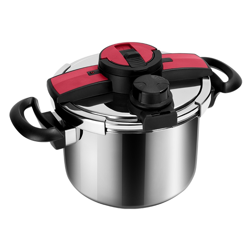 velosan德国家用高压锅 不锈钢压力锅家用燃气电磁炉通用大容量