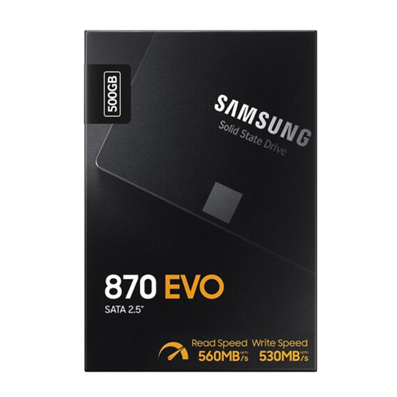 三星(SAMSUNG)500GB SSD固态硬盘 SATA3.0接口 870 EVO(MZ-77E500B)