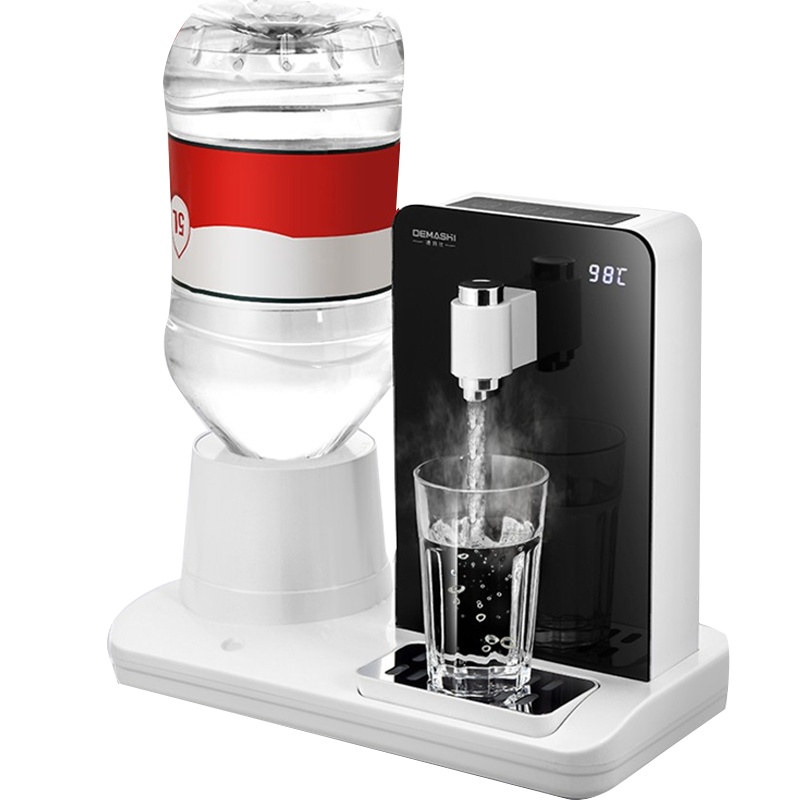 德玛仕即热饮水机家用 即热式饮水机烧水机 台式小型桌面速热迷你办公室用茶吧机直饮水机DMS-KS169-8A