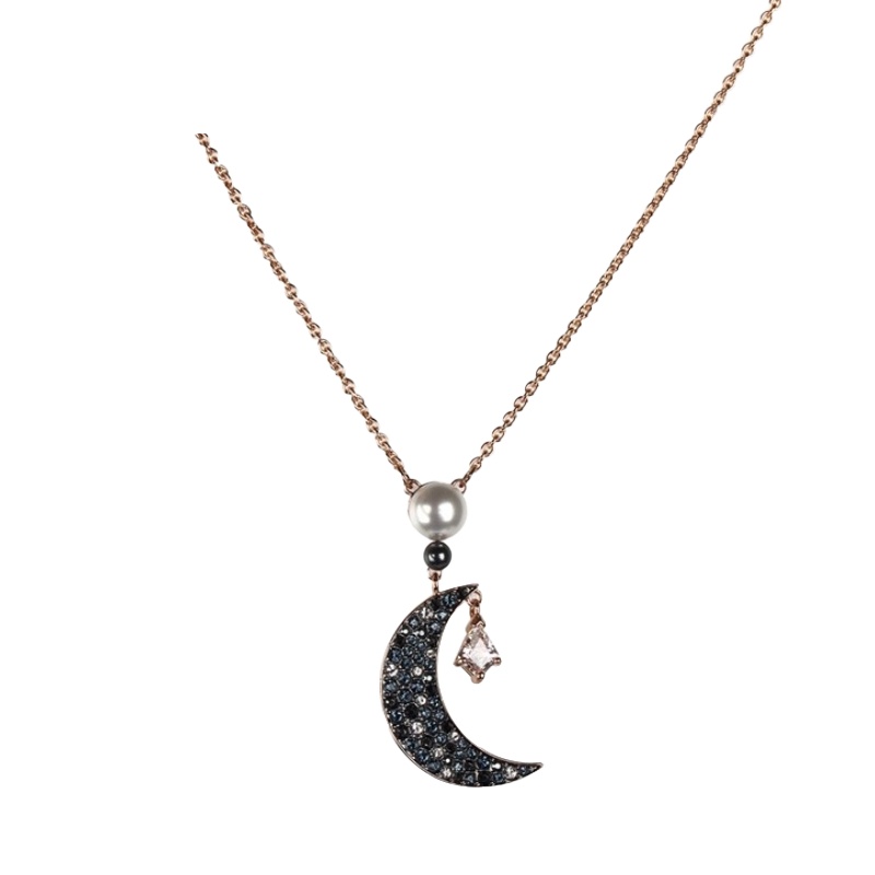 SWAROVSKI施华洛世奇 星月项链女月牙造型神秘月亮浪漫星辰锁骨链