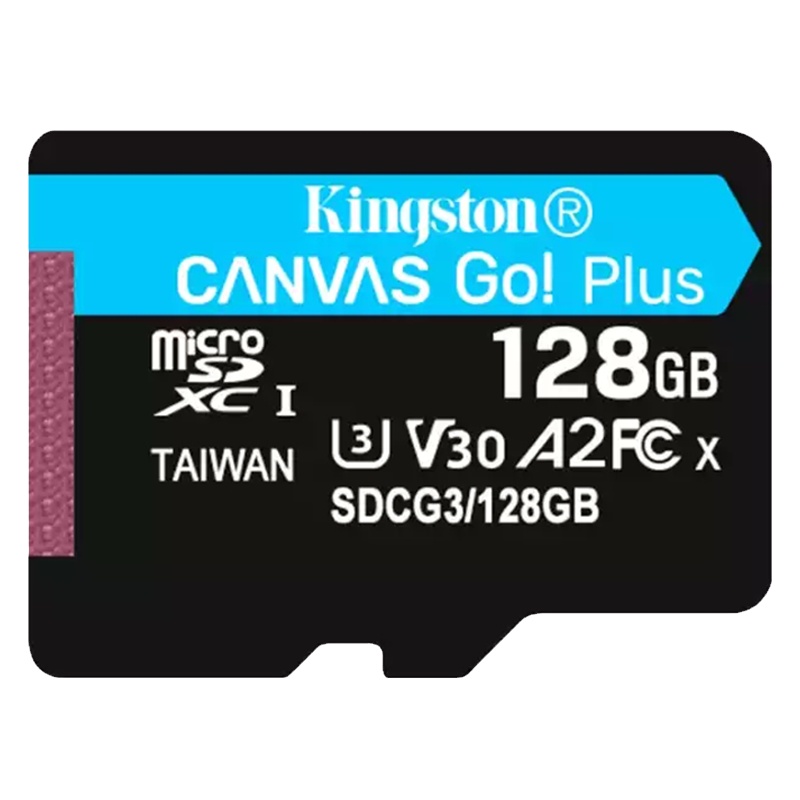金士顿(Kingston)TF卡128GB U3 V30 A2 支持4K 读170MB/s写90MB/s手机存储卡内存卡