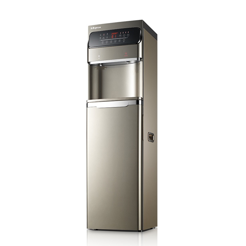 沁园商用办公直反渗透纯水机QR-R5-08D+沁园立式管线机QX-DF-1302