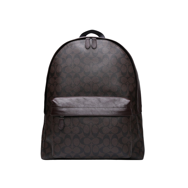 COACH 蔻驰 新款男士pvc拼皮双肩包背包F71973