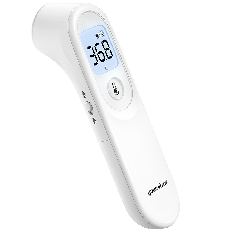 鱼跃(Yuwell)红外线电子体温计温度计婴儿高精度儿童医用家用精准额头YT-1